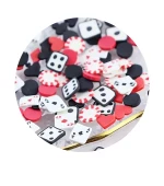 Набор украшений для маникюра (покер), 6 яч