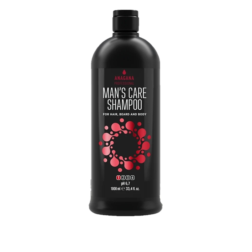 Шампунь Мужской уход для волос, бороды и тела, 1000 мл