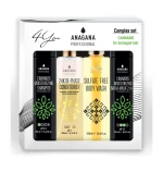 Набор 4YOU Увлажняющий с маслом каннабиса для тонких поврежденных волос 4х250 мл