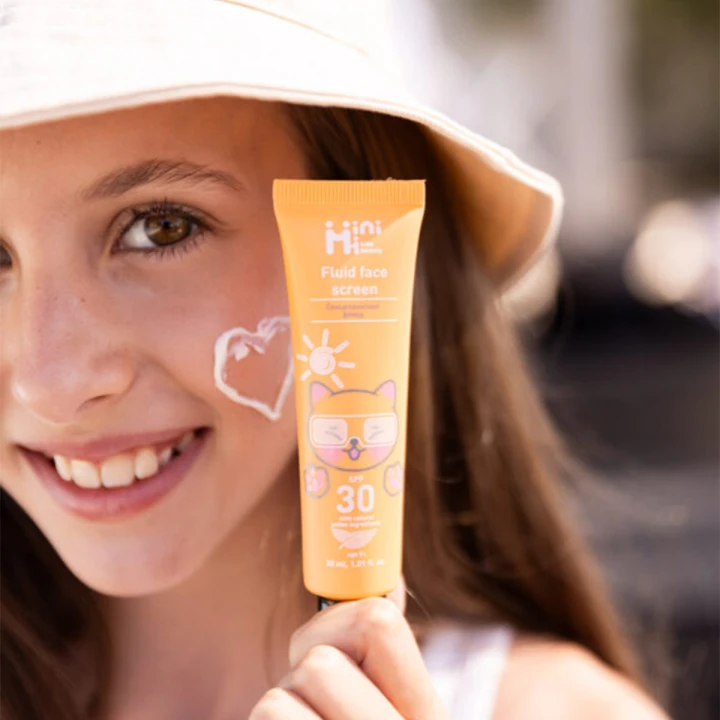Флюид MiniMi солнцезащитный для лица 30 мл