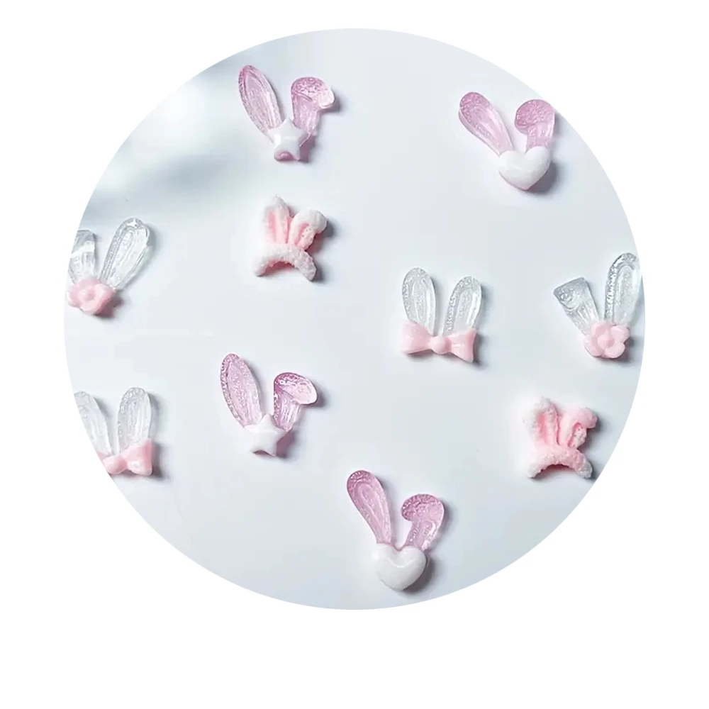 Украшения для ногтей, 30 шт (Кролиные ушки 5208155861)