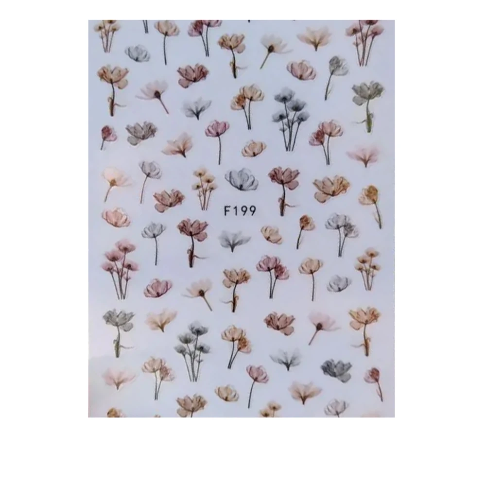 Наклейки для маникюра Nail Sticker (F199)