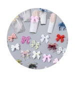 Набор декора для маникюра (бантики), 24 яч