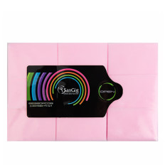 Серветки безворсові SanGig 1000шт/уп (Рожеві)