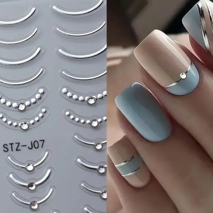 Наклейки для маникюра Nail Sticker (STZ-J07+J08)