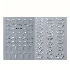 Наклейки для маникюра Nail Sticker (STZ-J07+J08)