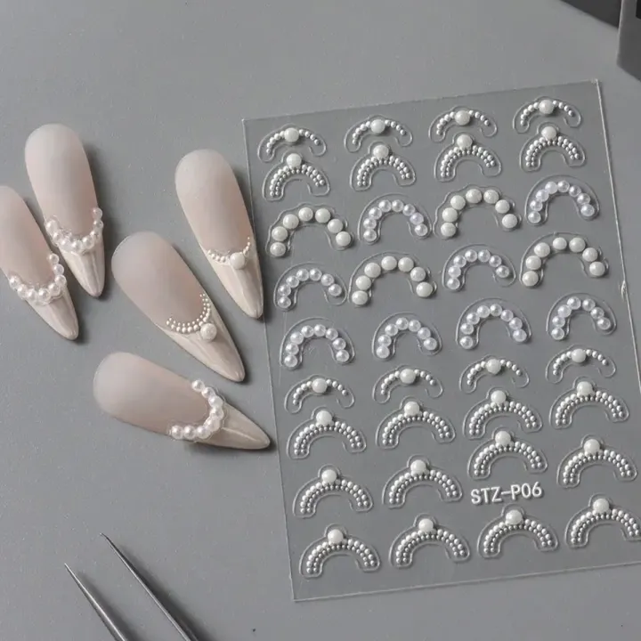 Наліпки для манікюру Nail Sticker (STZ-PO6)