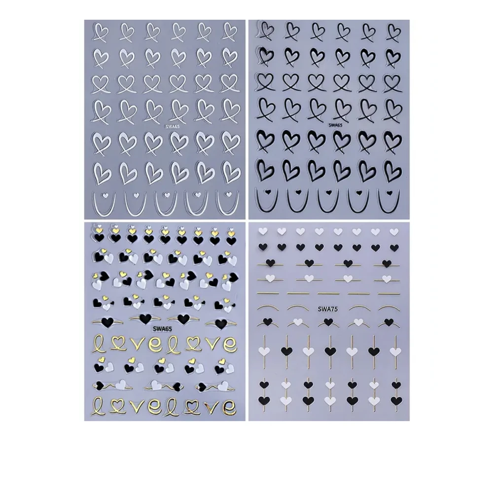 Наклейки для маникюра Nail Sticker (SWA75+65)