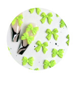 Украшения для ногтей, 30 шт (Бантик зеленый 1884921202)