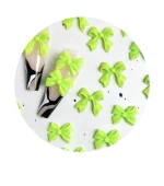 Прикраси для нігтів, 30 шт (Бантик зелений 1884921202)