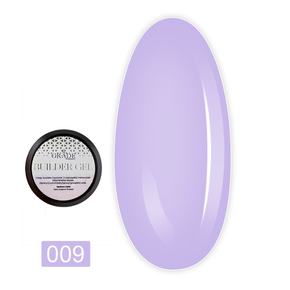 Гель Builder gel, 30ml  (09)