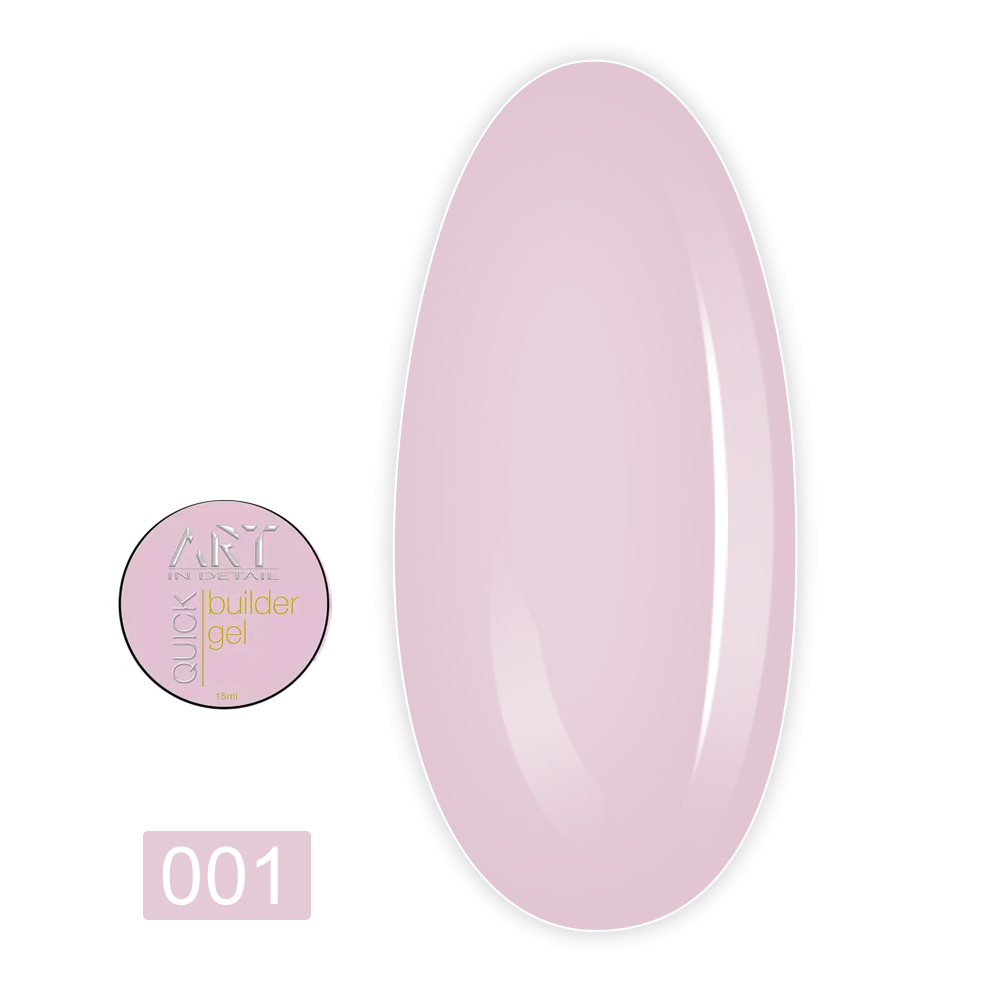 Гель для наращивания ART QUICK Builder Gel, 30 мл (001)