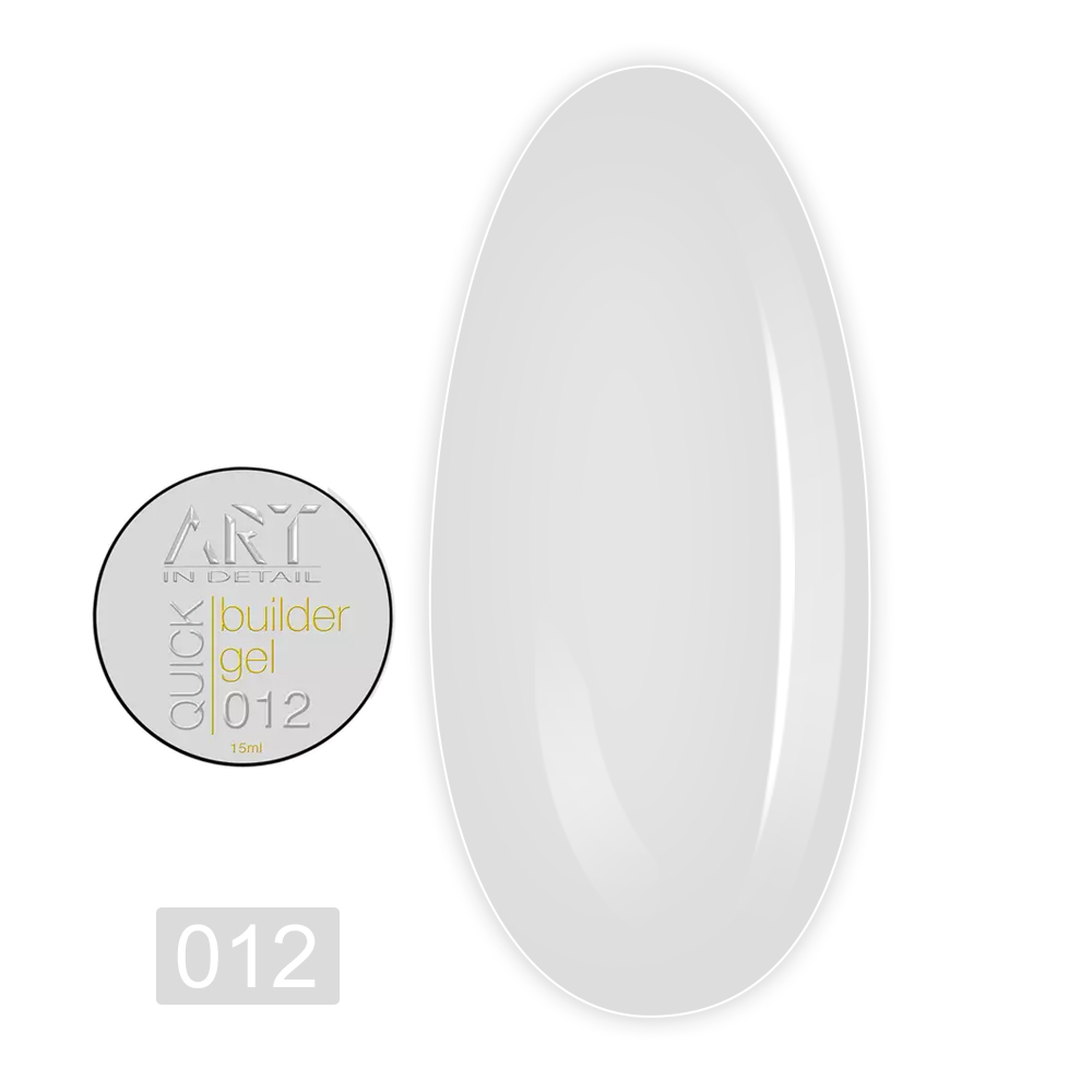 Гель для наращивания ART QUICK Builder Gel, 30 мл (012 French White)