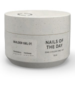 Гель NAILSOFTHENIGHT Builder gel, 15 мл (01)