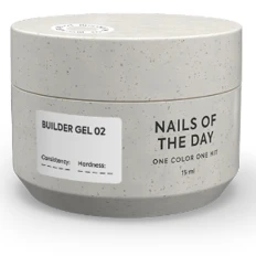Гель NAILSOFTHENIGHT Builder gel, 15 мл (02)