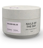 Гель NAILSOFTHENIGHT Builder gel, 15 мл (03)