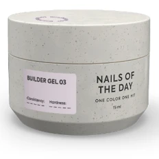 Гель NAILSOFTHENIGHT Builder gel, 15 мл (03)