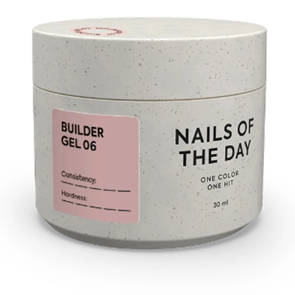 Гель NAILSOFTHENIGHT Builder gel, 30 мл (06)