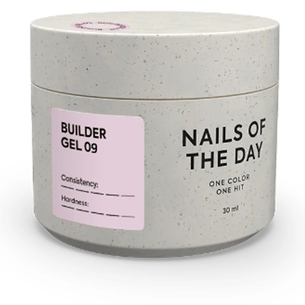 Гель NAILSOFTHENIGHT Builder gel, 30 мл (09)