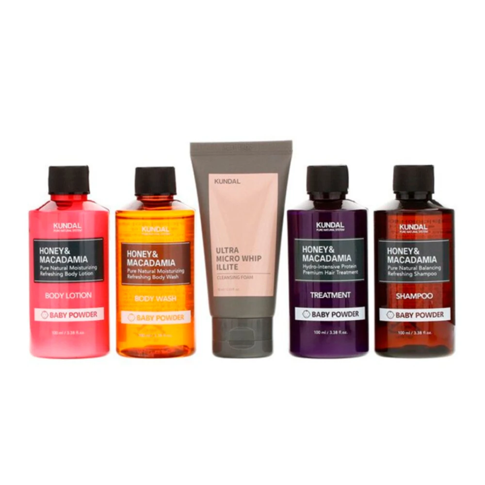 Набор дорожный для тела, волос и лица №2 Travel Set Baby Powder (Body Hair & Face)