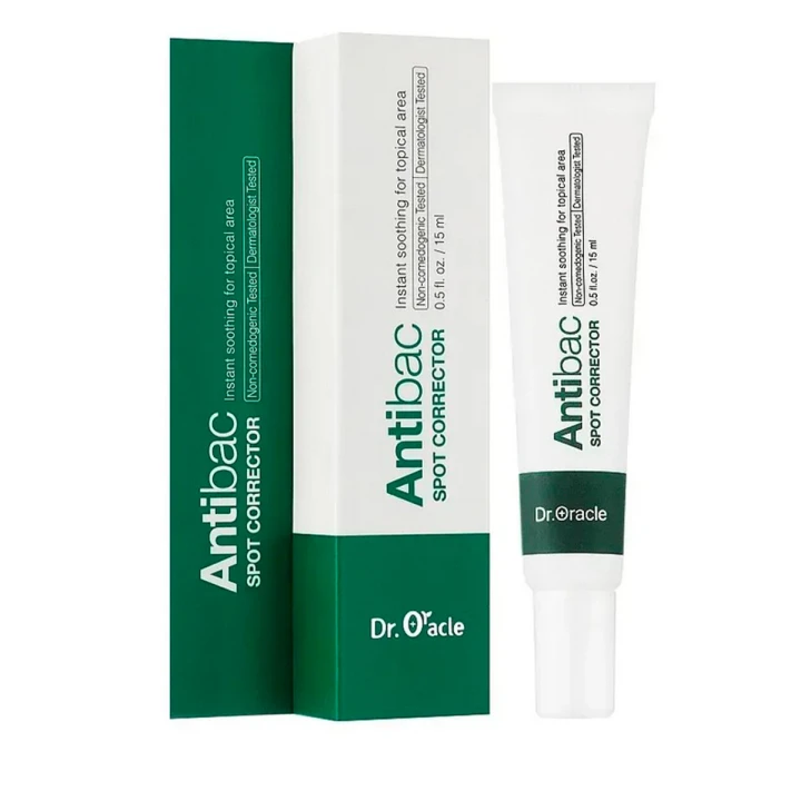 Крем для обличчя точковий проти висипань Antibac Spot Corrector 15 мл