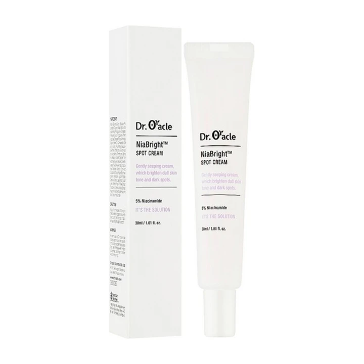 Крем для лица точечный против пигментации и постакне Nia Bright Spot Cream, 30 мл
