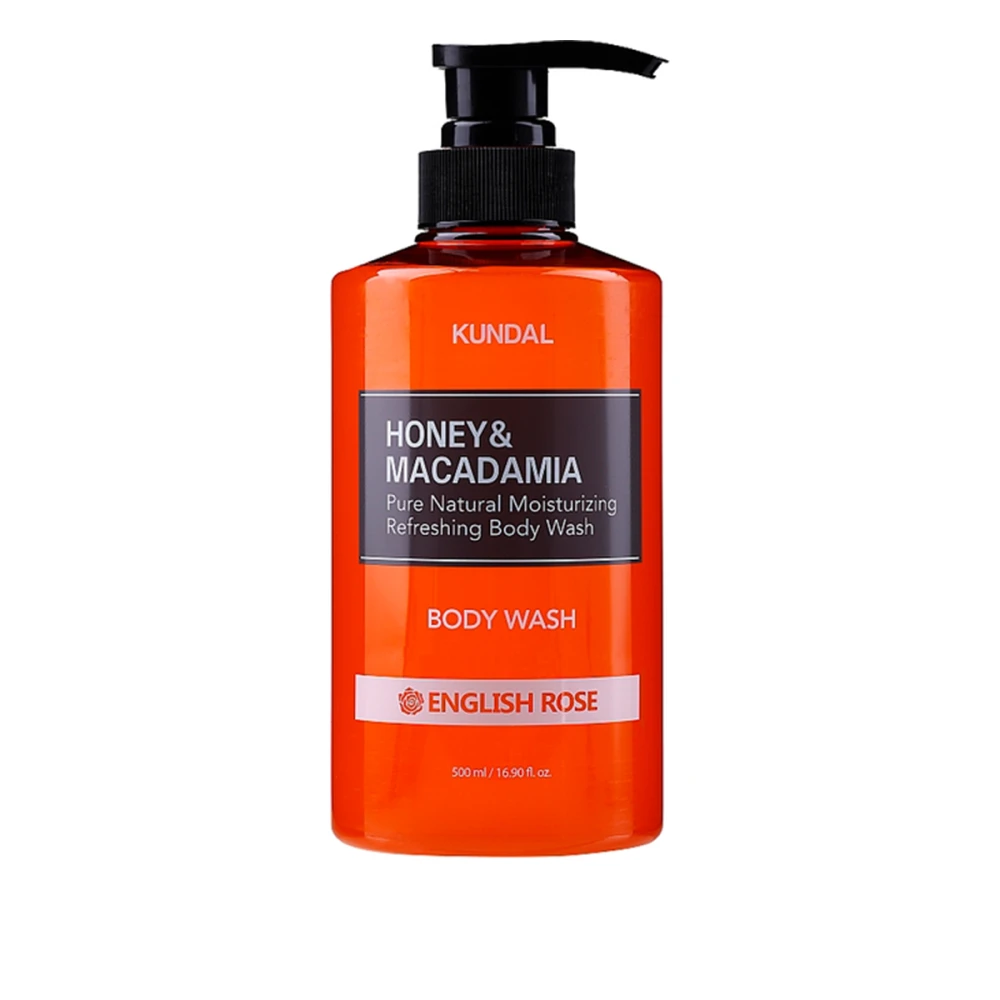 Гель для душy Honey & Macadamia Body Wash English Rose, 500 мл