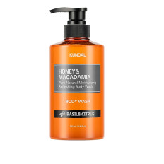 Гель для душа Honey & Macadamia Body Wash Basil & Citrus, 500 мл