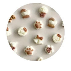 Украшения для ногтей, 10 шт (Микс (лапки/сладости) 3087125205 (фас))