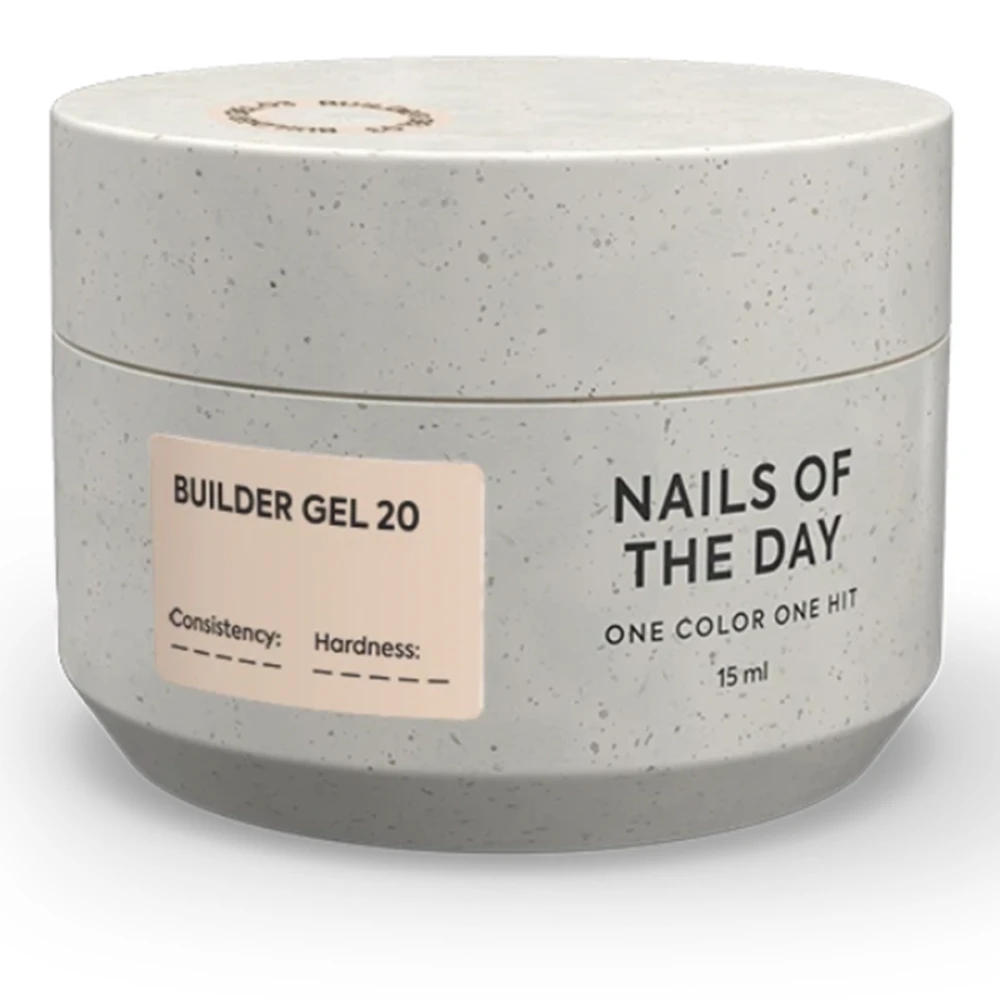 Гель NAILSOFTHENIGHT Builder gel, 15 мл (20)