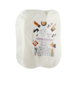 Капці ПМ однораз в индивил уп, 4 мм р.40-44 (25 пар\/уп) (Білі)