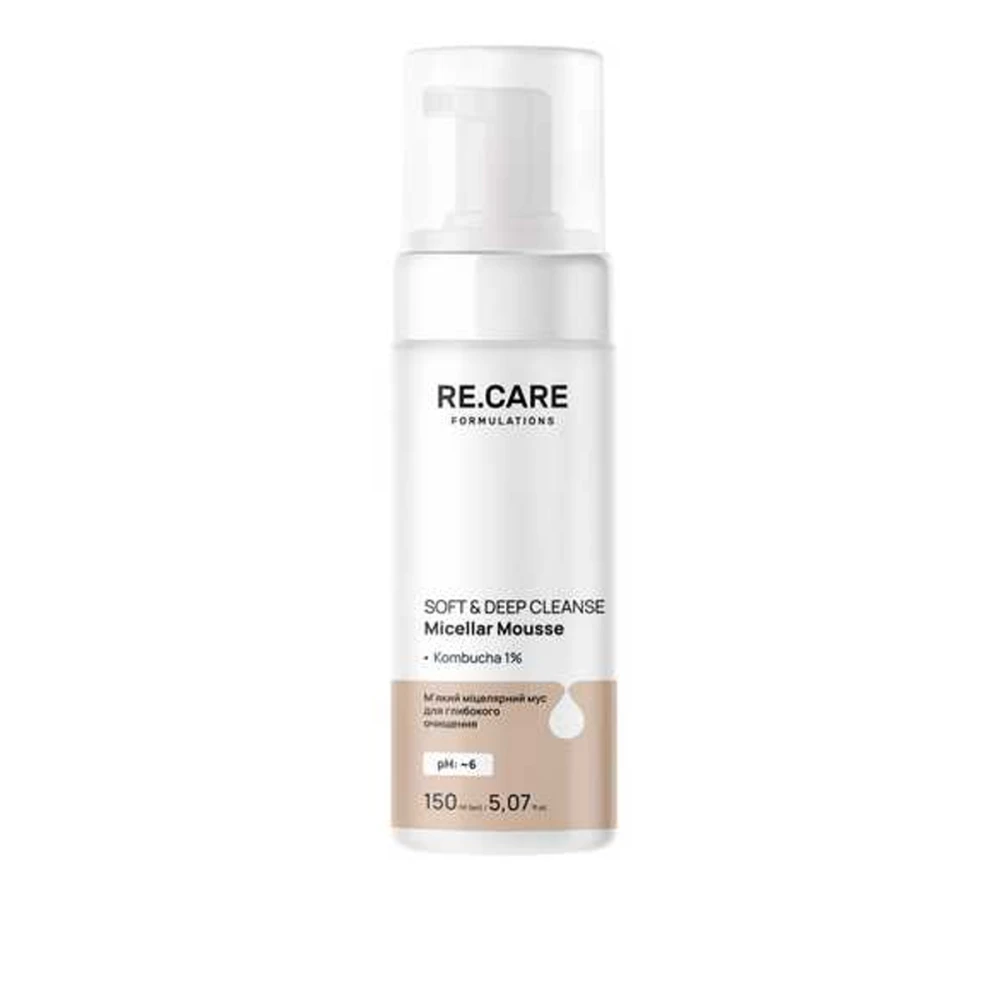 Мусс мицеллярный для глубокой очистки Soft & Deep Cleanse Micellar Mousse, 150 мл