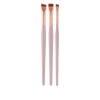 Набор кистей для покраски бровей MAGIC BROW BRUSHES профессиональный (светло-розовый)