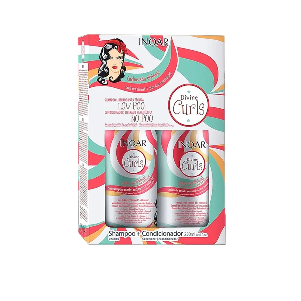 Набор INOAR Divine Curles для вьющихся волос 2*250 мл (Original)