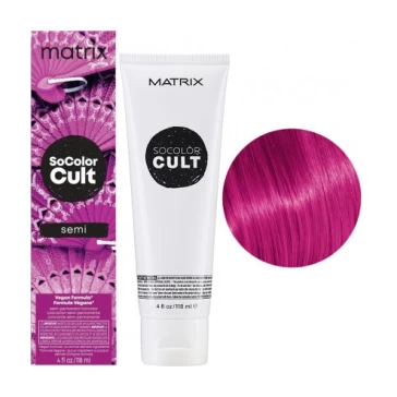 Крем-краска стойкая для волос SOCOLOR CULT, 118 мл (фуксия)