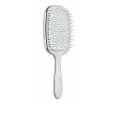 Щетка Luxe Superbrush small JANEKE (CRSP230BIA серебро с белым)