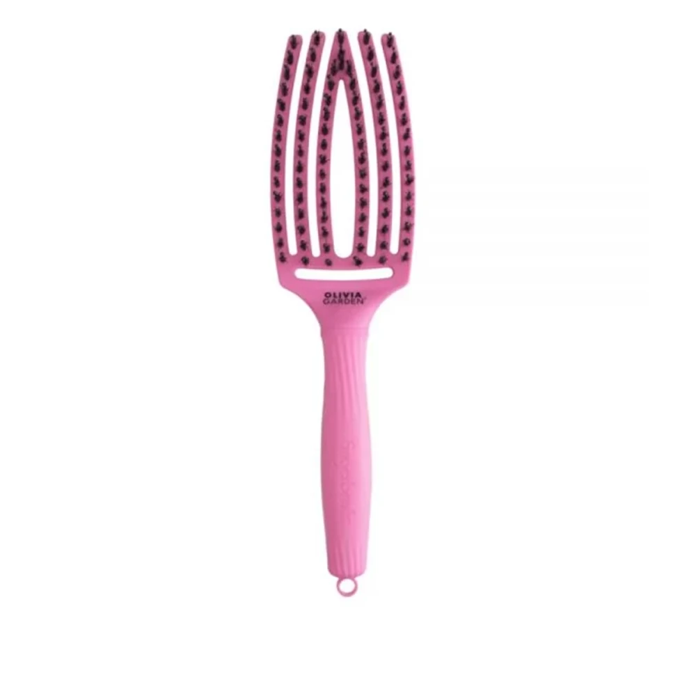 Щетка FINGERBRUSH Care Iconic Boar&Nylon (Pink Granita)