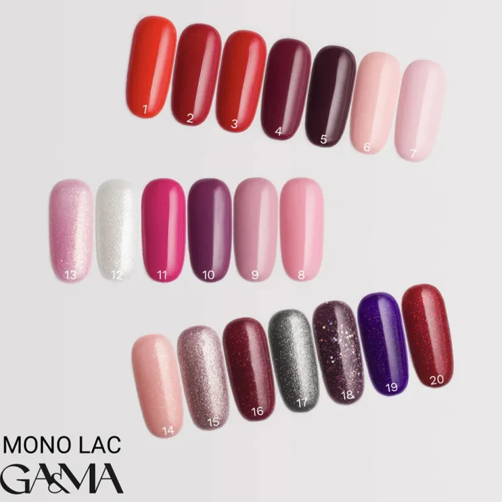 Гель лак однофазный Mono Lac GA&MA , 6 мл (008)