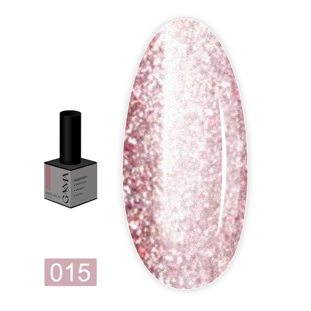 Гель лак однофазный Mono Lac GA&MA , 6 мл (015)