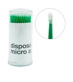 Микробраш маленький SMALL SIZE 100 ед. зеленых щеток