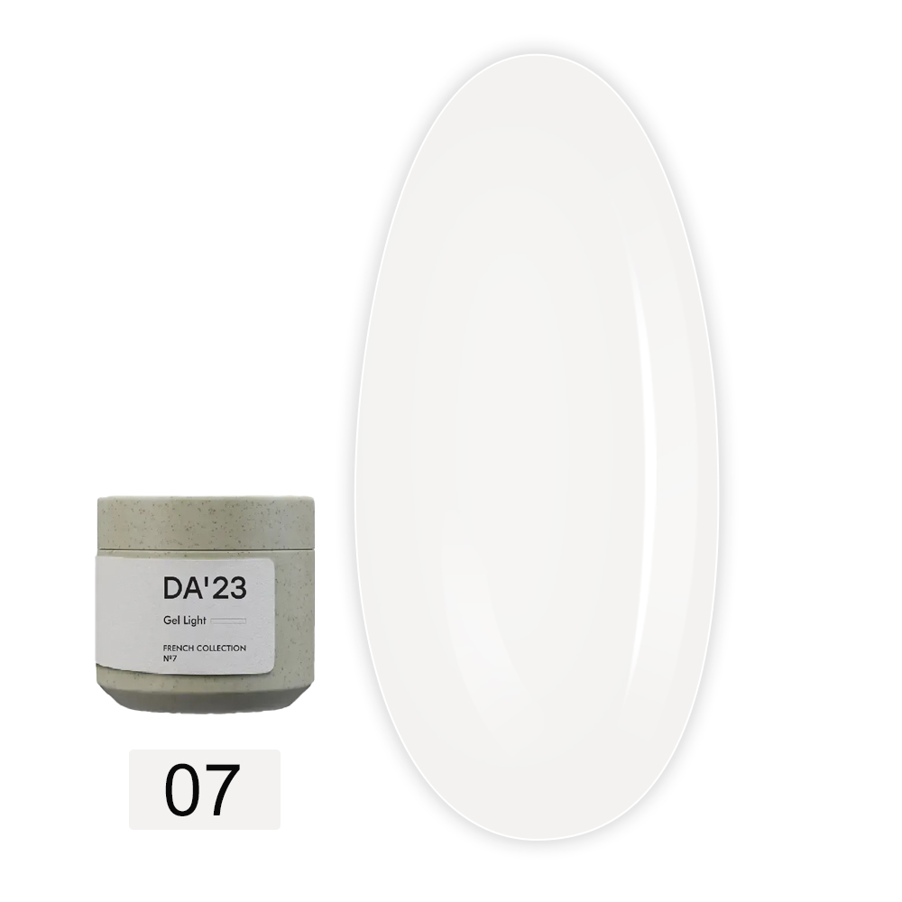 Гель Light DA_23 French collection, 15 мл (07)