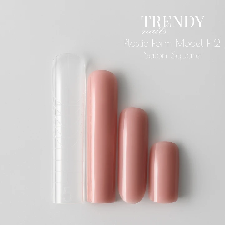 Формы для наращивания Upper Plastic Form 140 ед. (Salon Square)