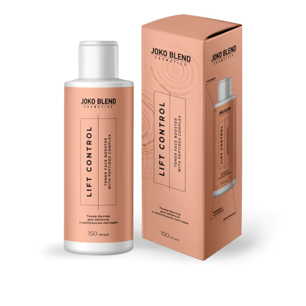 Тонер-бустер для лица с комплексом пептидов Lift Control, 150 мл