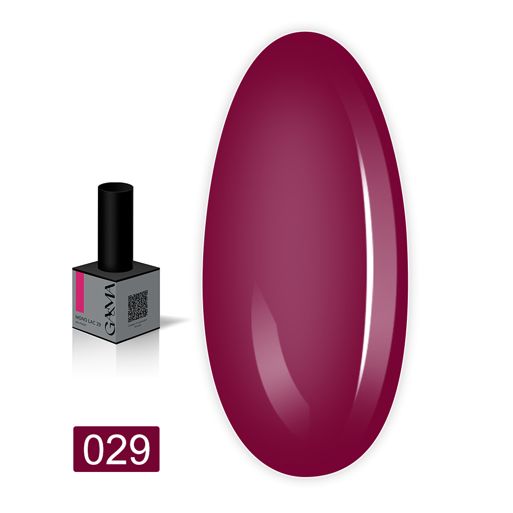 Гель лак однофазный Mono Lac GA&MA , 6 мл (029)