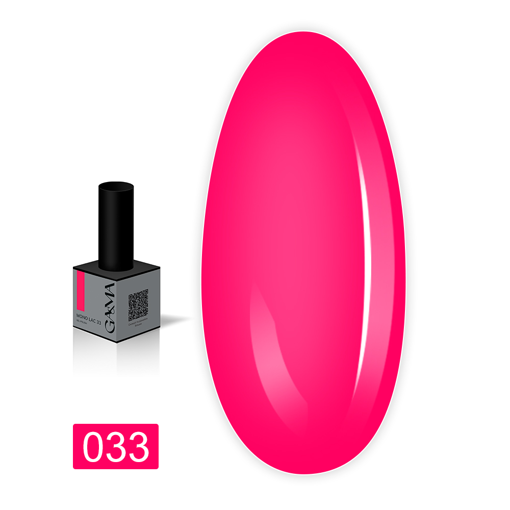 Гель лак однофазный Mono Lac GA&MA , 6 мл (033)