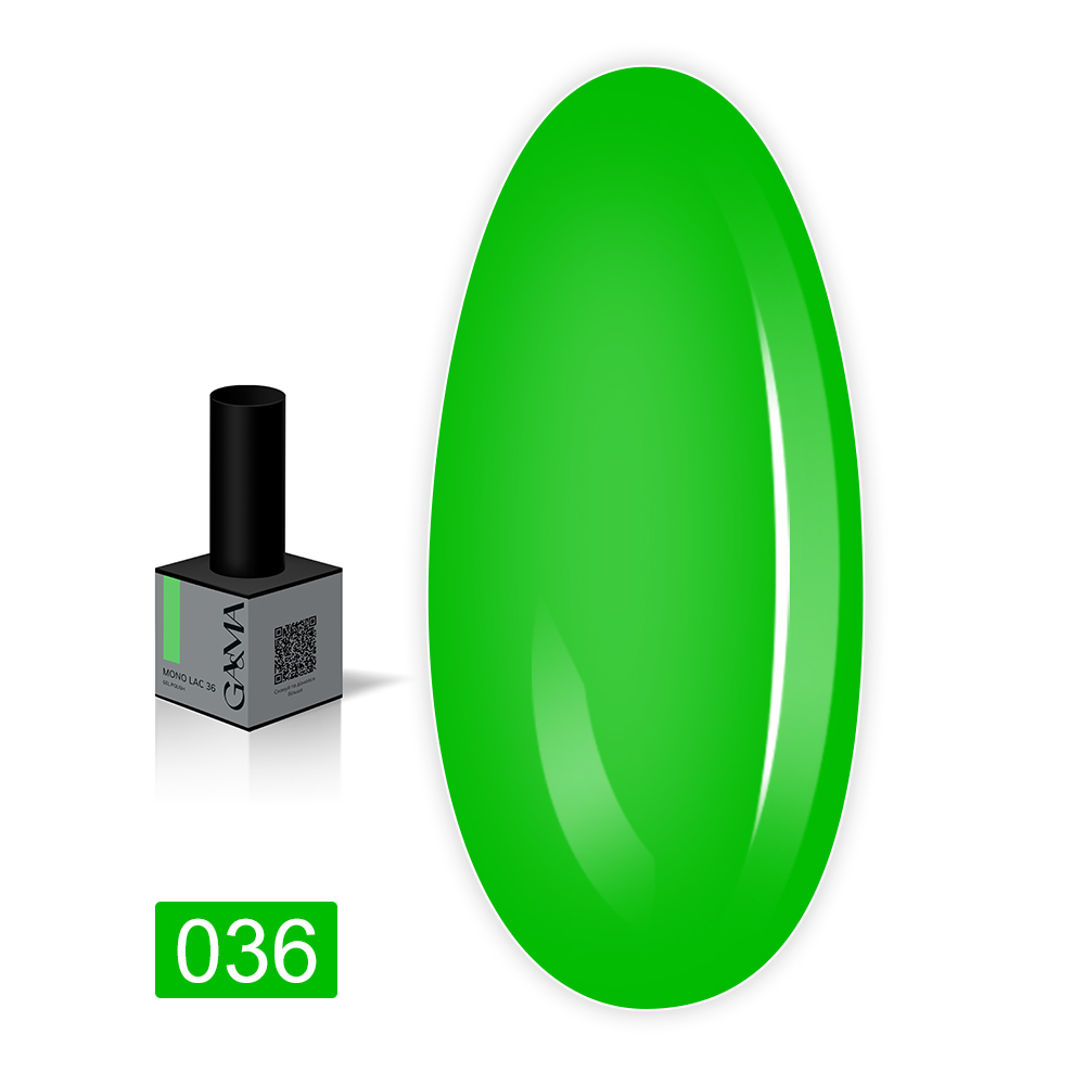 Гель лак однофазный Mono Lac GA&MA , 6 мл (036)