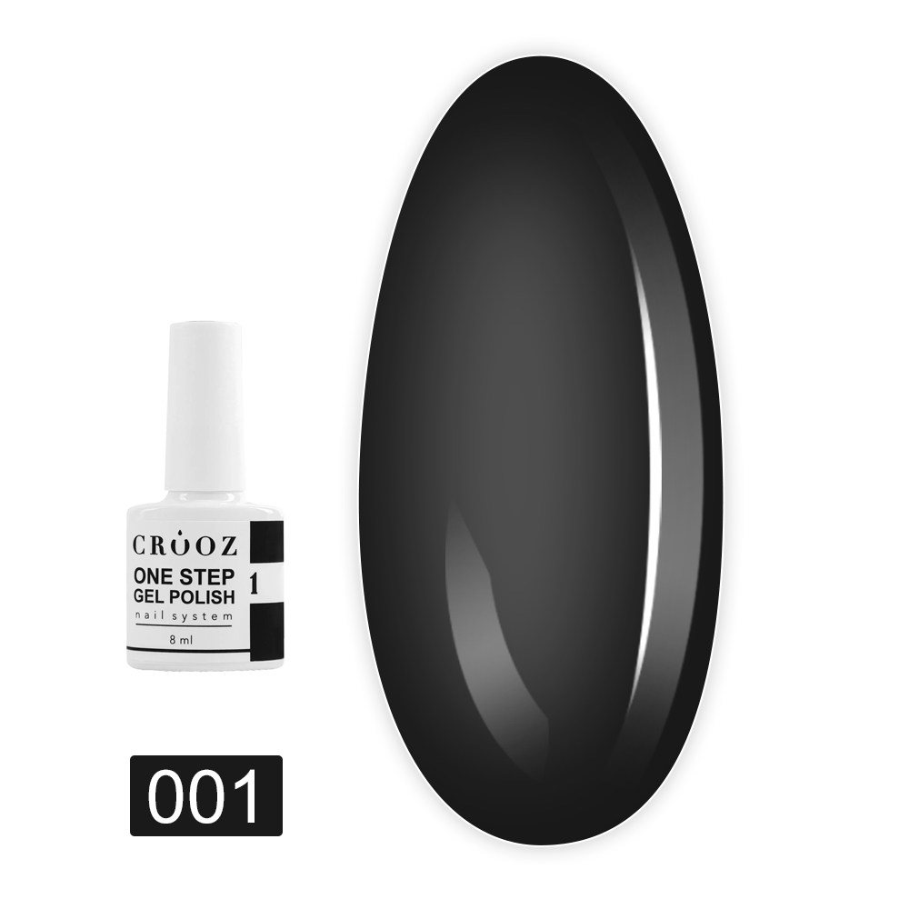 Гель лак Crooz Однофазный One Step Gel Polish 8 мл (001)