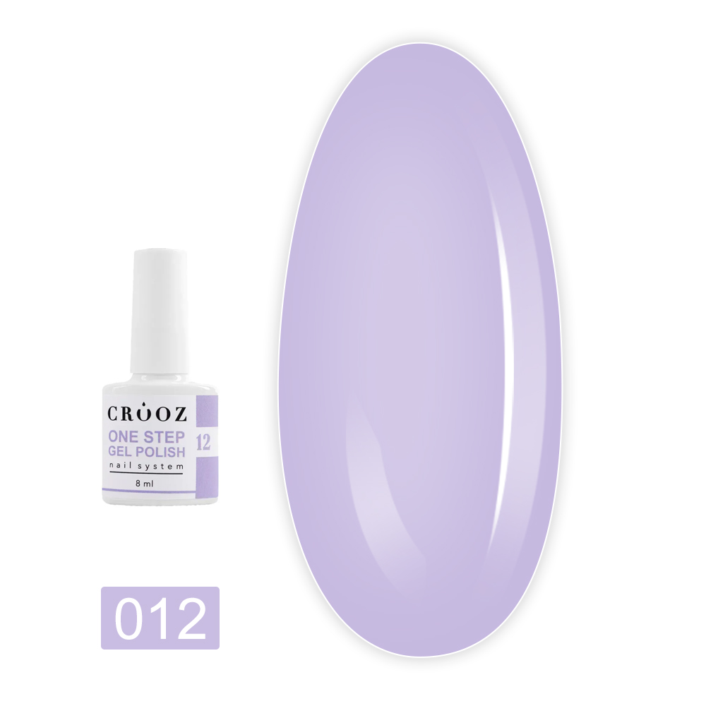 Гель лак Crooz Однофазный One Step Gel Polish 8 мл (012)