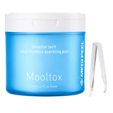 Увлажняющие диски для лица Aqua Mooltox Sparkling Pad 70 ед.