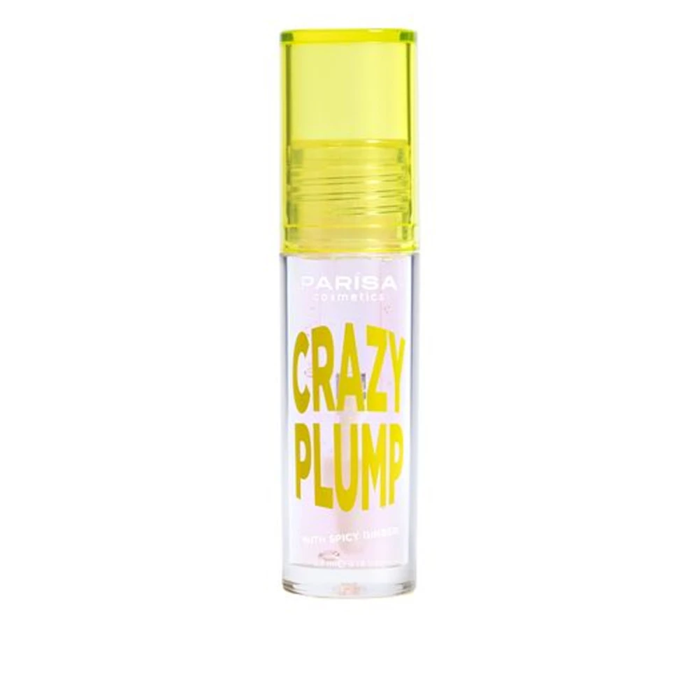 Блеск – плампер для губ Lipgloss Crazy Plump (101 Clear plump)